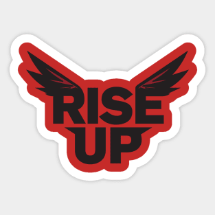 Atlanta Falcons Rise Up Design Sticker